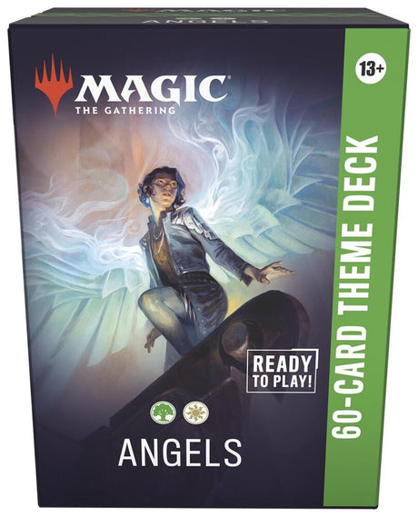 Lorwyn Eclipsed Angels theme deck for Magic: The Gathering by Wizards of the Coast, featuring 60 angel-themed cards.