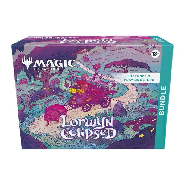 MTG Lorwyn Eclipsed Bundle with Magic: The Gathering cards, booster packs, and accessories from Wizards of the Coast.