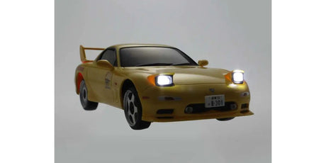 Kyosho First Mini-Z Initial D Mazda RX-7 FD3S Keisuke Takahashi RC car part with detailed body and racing decals.