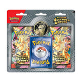 Pokemon Pokémon TCG Ascended Heroes 2-Pack Blister Collection featuring booster packs and collectible cards.