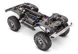 Traxxas TRX-4 Chevrolet K10 High Trail Edition RC truck chassis viewed from front three-quarter angle.