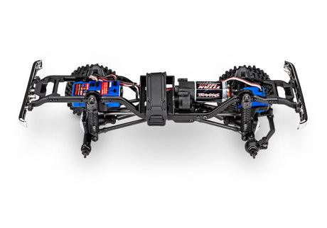 Traxxas TRX-4M 1/18 Ford F-150 High Trail Edition remote control truck with detailed chassis and off-road features.