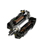 Hobbywing XERUN V10 Motor G3 6.5T for RC cars, showcasing the high-performance brushless motor with cooling fins and wiring connectors.