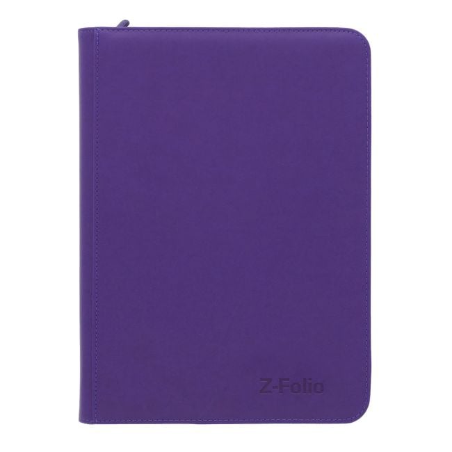 BCW Z-Folio 9-pocket album for collectible cards, featuring clear pages and sturdy cover for safe storage and display.