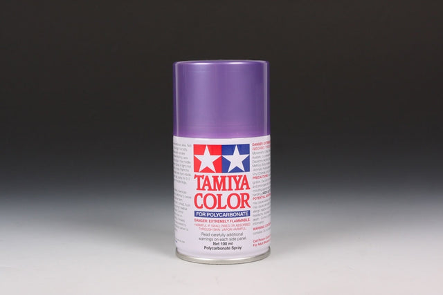 Tamiya PS‑51 Purple Aluminum Spray Paint 100ml bottle, metallic purple finish for model and hobby projects.