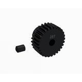 ARRMA 0.5 MOD pinion gear with 3.2mm bore, designed for RC cars, showing the gear's teeth and metal construction.
