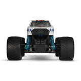 ARRMA 1/16 scale Freedom Flyer 4X4 monster truck with rugged tires and detailed body, perfect for off-road RC adventures.