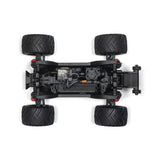 ARRMA 1/16 Gorgon Grom 4x4 RTR brushed monster truck with rugged tires and detailed body in action.