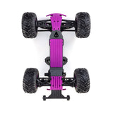 ARRMA 1/10 Quake 223S DSC 2WD RTR brushless monster truck with large tires and detailed body in action.