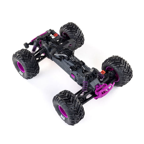 ARRMA 1/10 Quake 223S DSC 2WD RTR brushless monster truck with rugged tires and detailed body in action.
