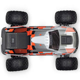 ARRMA 1/10 scale Granite 4X4 RTR brushed monster truck with rugged tires and detailed body, ready for off-road adventure.