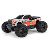 ARRMA 1/10 scale Granite 4x4 RTR brushed monster truck with rugged tires and detailed body design on a plain background.