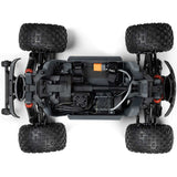 ARRMA 1/10 scale Granite 223S DSC 4x4 RTR brushless monster truck with rugged design and off-road tires.