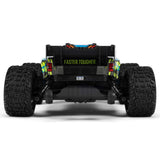 ARRMA 1/10 VORTEKS 223S DSC 4x4 RTR Brushless Stadium Truck in black with detailed body and off-road tires.