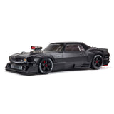 ARRMA 1/7 FELONY 6S AVC 4X4 brushless all-road street bash RC car on a paved surface with detailed body and large tires.