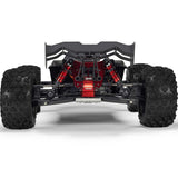ARRMA 1/8 Kraton 6S EXB 4x4 RTR RC truck with rugged design and large tires, ready for off-road adventure.