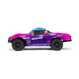 ARRMA 1/10 Senton 4X4 223S BLX RTR short course truck with sturdy chassis and off-road tires, ready for outdoor racing.