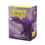 Matte Ruby Dragon Shield standard card sleeves for trading cards, featuring vibrant red design and durable protective material.