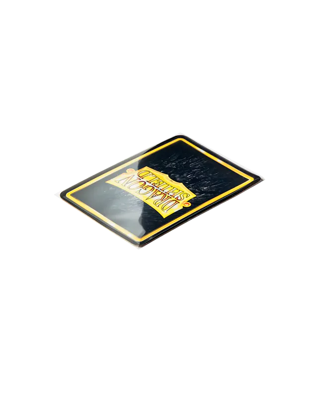 Dragon Shield clear sealable perfect fit sleeves for cards, shown open and ready to protect trading or collectible cards.
