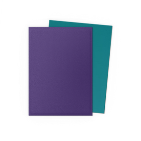 Dragon Shield Soul & Petrol dual matte standard sleeves, featuring vibrant blue and gray design for trading cards.
