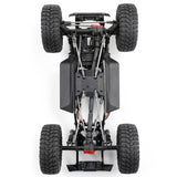 Axial 1/10 SCX10 III Coyote 4x4 RTR brushed rock crawler showing detailed chassis and rugged tires in outdoor terrain