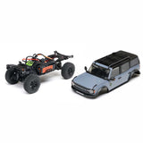 Axial 1/30 scale SCX30 Ford Bronco 4x4 RC rock crawler with brushed motor, detailed off-road vehicle for remote control enthusiasts