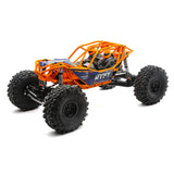 Axial 1/10 RBX10 Ryft 4x4 RTR brushless rock bouncer off-road RC vehicle on rugged terrain