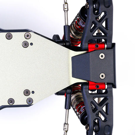 LC Racing BHC-1ST 1/14 scale 2WD stadium truck kit with detailed chassis and components, ready for assembly and racing.