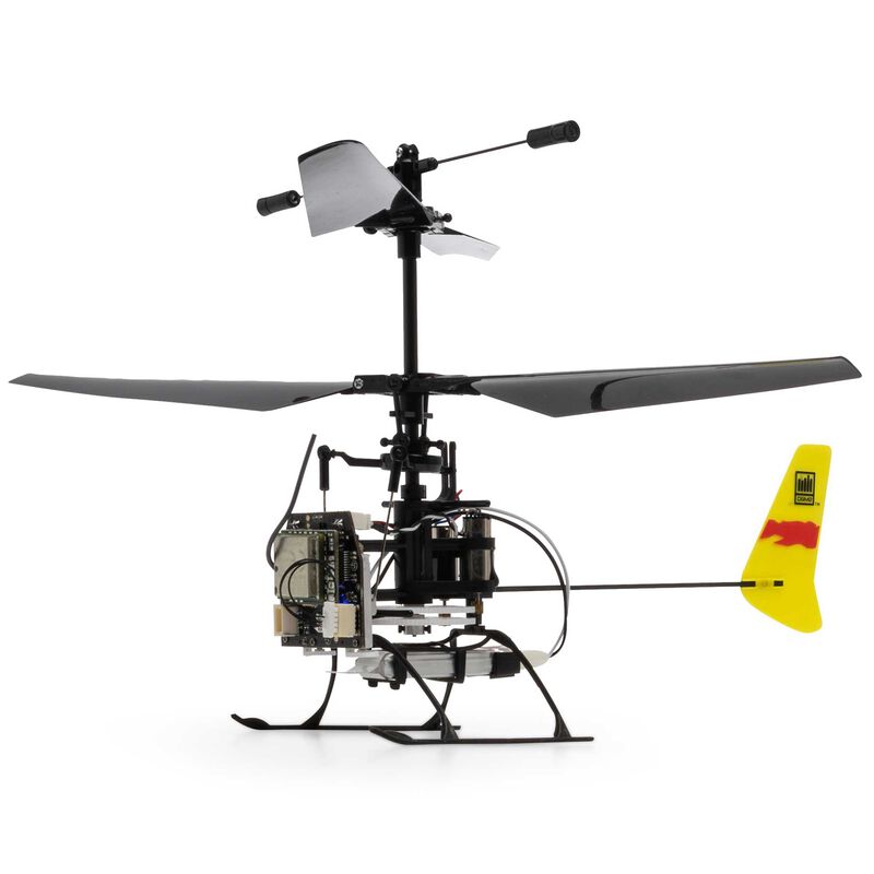 Blade mCX Anniversary Special Edition BNF RC helicopter with detailed rotor blades and sleek design.