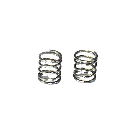 Atomic RC BZ5 front springs or MRX DWS, lightweight suspension components for RC cars, shown in the image.