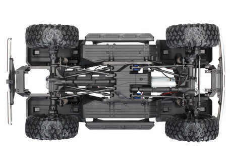 Traxxas TRX-4 1979 Ford Bronco remote control off-road vehicle on display with detailed exterior and rugged design