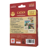 Catan Studio 6th Edition Replacement Cards showing back design for Catan board game.