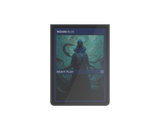 Heavy Play CURV Sleeves collectible trading card sleeves featuring a blue wizard design, front view showing the artwork.