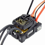 Castle Creations Mamba Micro X2 16.8V WP sensored ESC for RC cars, featuring waterproof design and advanced electronic speed control.