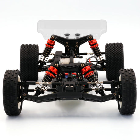 LC Racing BHC-1 1/14 scale 2WD RTR buggy with detailed body, tires, and suspension system on a plain background.