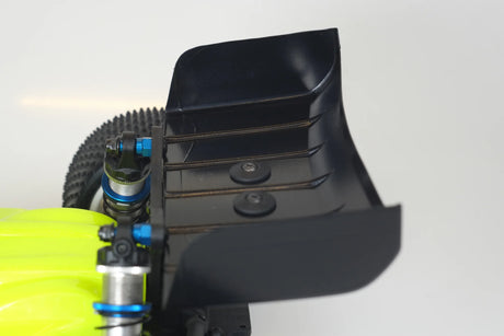 RC body Gurt Wing for 1:14 Buggy by Phat Bodies, featuring aerodynamic design and vibrant graphics for remote control racing.