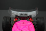 RC car body by Phat Bodies featuring a Bat Wing design for 1:14 scale buggy, shown on a black background.
