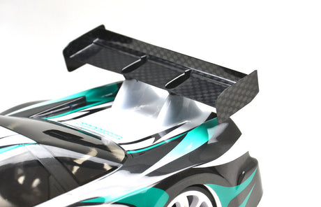 Exotek Racing Type-A 1/10 USGT RC car body with detailed design and aerodynamic shape, suitable for 1/10 scale RC racing vehicles.