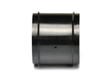 Exotek Racing F1 1/10 rear disk wheels for RC cars, pair of black rubber tires with detailed tread pattern.