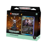 Magic: The Gathering Duskmourn House of Horror Commander Deck by Wizards of the Coast, featuring game cards and deck box.