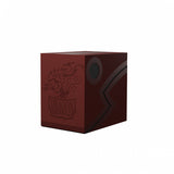 Dragon Shield Double Shell card sleeves, transparent and durable, designed for protecting trading cards during gameplay.