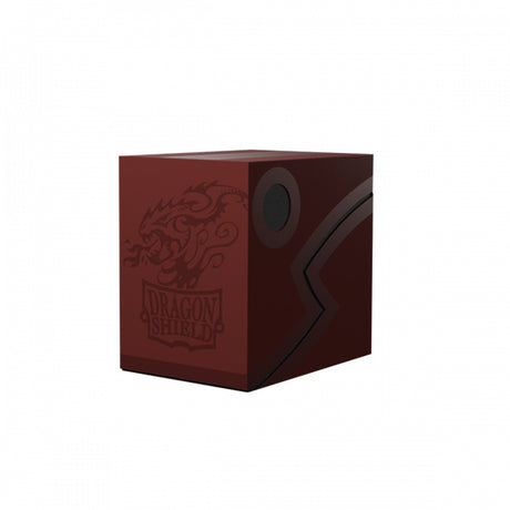 Dragon Shield Double Shell card sleeves, transparent and durable, designed for protecting trading cards during gameplay.