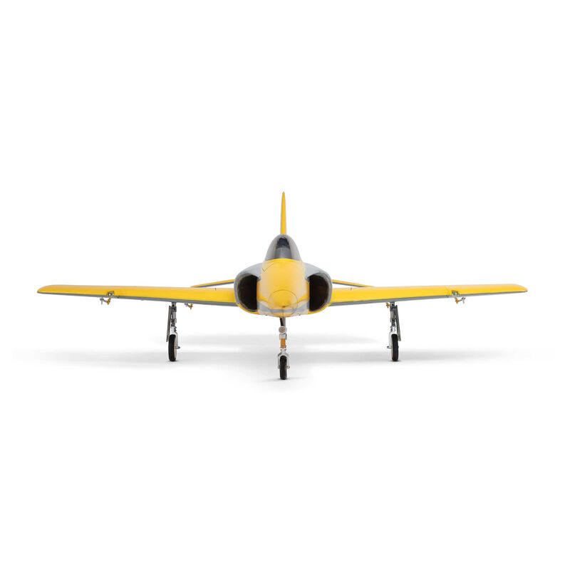 E-Flite Habu XS 80mm EDF jet aircraft in BNF Basic version with detailed fuselage and wing components.
