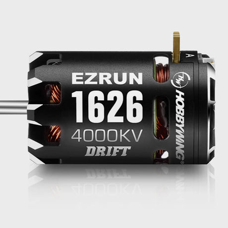 Hobbywing EZRUN 1626 Sensored RC Car Drift Motor with 4000KV for high-performance drifting and hobby racing.