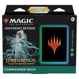 Elven Council Commander deck from Magic: The Gathering Tales of Middle-Earth by Wizards of the Coast, featuring Elven-themed cards and artwork.