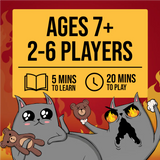 Exploding Kittens board game by Exploding Kittens featuring colorful cards and playful artwork on the box.