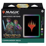 MTG Lord of the Rings Tales of Middle-Earth Commander Deck by Wizards of the Coast featuring food and fellowship-themed cards.
