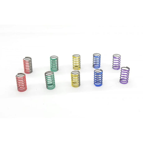 GL Racing Giulia rear spring set, high-performance suspension springs for enhanced handling and stability on the vehicle.