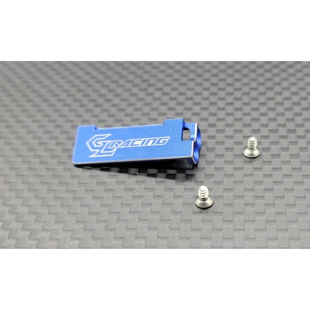 GL Racing Giulia Hanging ESC Mount GG-OP-018, black metal bracket for mounting electronic speed controllers.