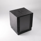 Black Gamegenic Squire Plus 100+ XL Convertible storage case for gaming accessories and cards, with adjustable compartments.